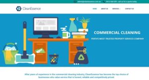 Commercial Cleaning websites